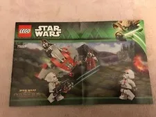 LEG0 Instructions ONLY NO Bricks Star Wars 75001