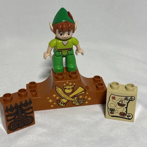 Lego Duplo Disney Jake & Neverland Pirates Peter Pan Minifigure & Pirate Blocks