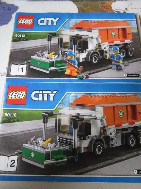 Lego Building Instructions Instruction City 60118 part 1 and 2 part 1 and 2