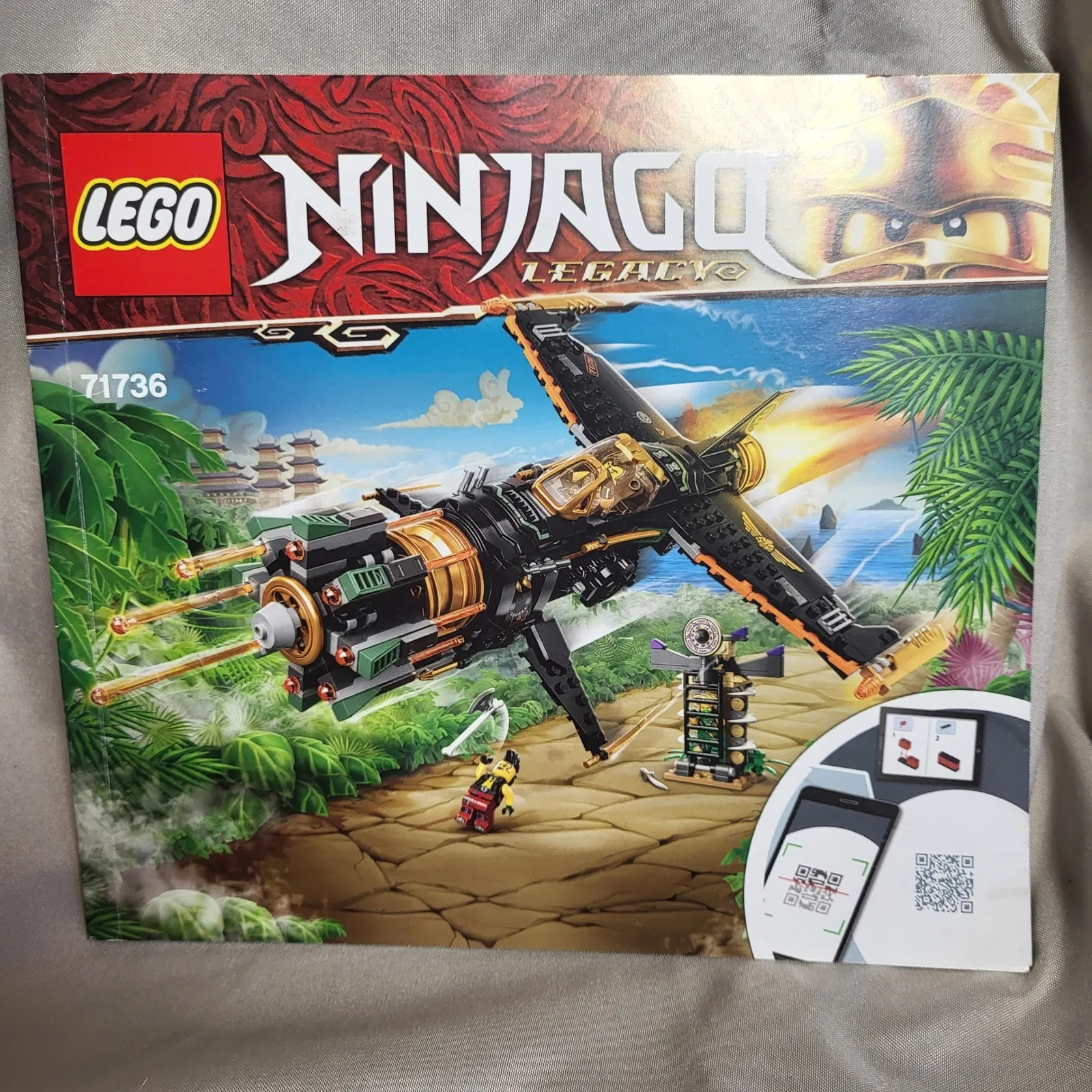 LEGO Ninjago Legacy Boulder Blaster 71736 Instruction Manual Only 2021 Guide
