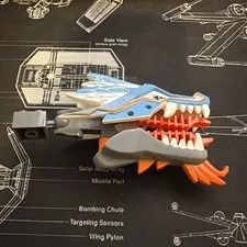 Lego Ninjago Ice Dragon Head