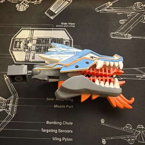 Lego Ninjago Ice Dragon Head