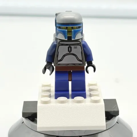 LEGO Star Wars Jango Fett Minifigure sw0053 Violet Blue 7153 Slave I 2002 READ