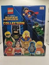 Lego DC Superheros Collection 10 Books Set With Batman Mini Figure 