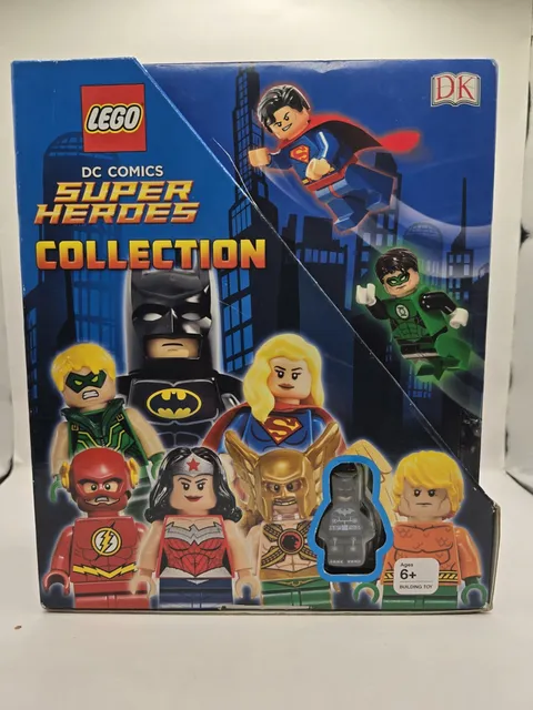 Lego DC Superheros Collection 10 Books Set With Batman Mini Figure 