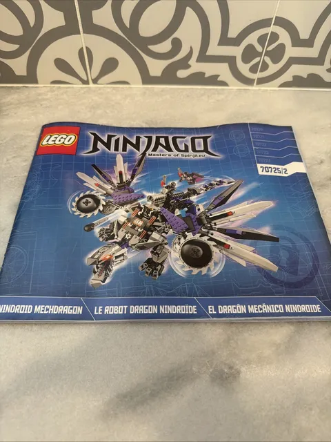 LEGO Legends of Chima Nindroid MechDragon Original Instructions (70725) - book 2