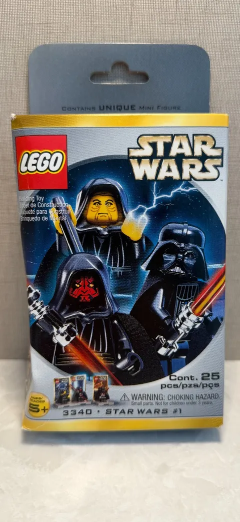 LEGO Star Wars: (3340) Emperor Palpatine, Darth MAUL and Darth Vader...