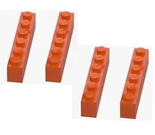 LEGO ® 4x brick 1x6 Reddish orange orange 3009 brick 6546607 spare parts