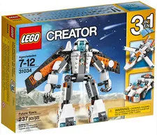 NEW - LEGO - 31034 - Future Flyer - Compete Set -  No Box or Manual - Ships Fast