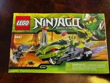 LEGO 9447 NINJAGO Instruction Manual ONLY Lasha's Bite Cycle