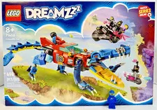 LEGO 71458 Dreamzzz Crocodile Car New Sealed Retired Fast Shipping NISB