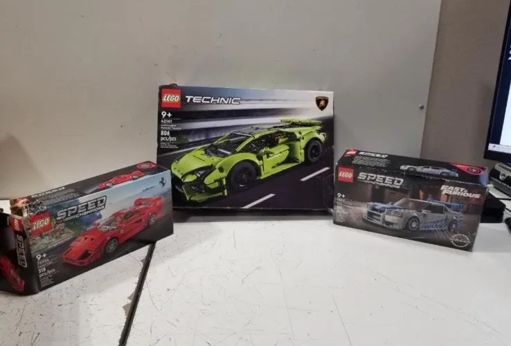 LEGO Technic 42161 Lamborghini Huracán Tecnica, fast and furious, speed, 3 sets