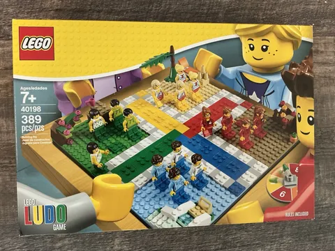 LEGO Ludo Game 40198 COMPLETE SET Incld. Instructions ALL Pieces NEW NEVER PLAYD