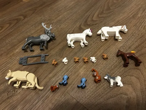 LEGO Animals  Lot Horses Bunnies Birds