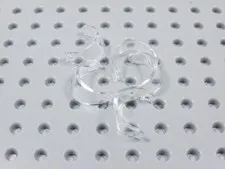 LEGO Lot of 5 Trans Clear Helmet Visors Minifig BQ
