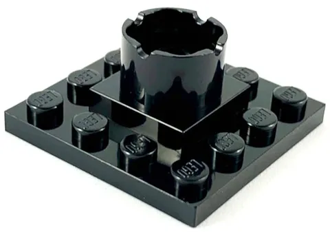 LEGO Pirate Boat Ship Mast Section Black Base 4 x 4 x 1 2/3 Part # 6067 Schooner
