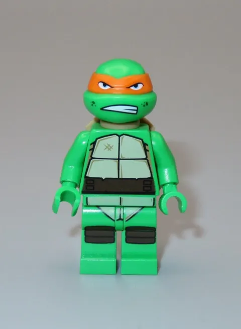 LEGO Michelangelo minifigure Teenage Mutant Ninja Turtles bright green 79122