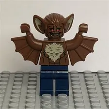 LEGO DC Super Heroes Man-Bat Minifigure sh0086 Brown Wings Genuine Batman