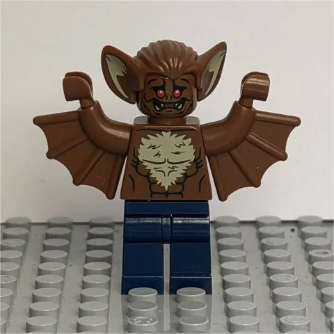 LEGO DC Super Heroes Man-Bat Minifigure sh0086 Brown Wings Genuine Batman