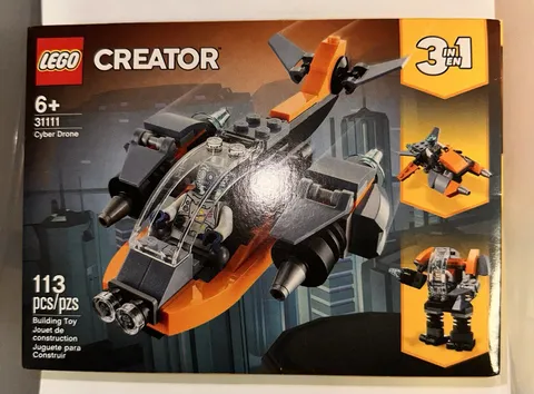 LEGO Creator 31111 Cyber Drone Retired 3 In 1 Playset Brand New In Sealed Box