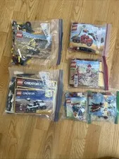 6 LEGO Creator 3-in-1 Sets 31046 31066 31005 31032 31013 And 31027 100% Complete