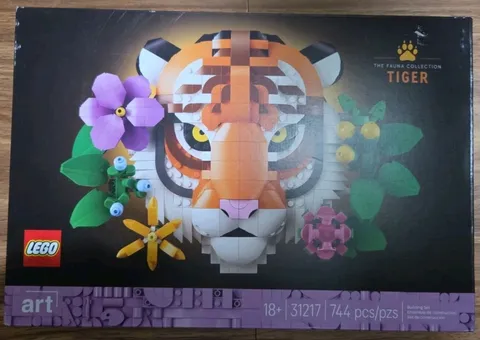 LEGO Art The Fauna Collection Tiger DIY Set 31217 New Sealed Free Shipping
