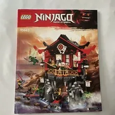 LEGO NINJAGO 70643 Temple of Resurrection Instructions Manual Booklet