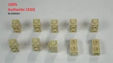 LEGO NEW 1x1x1.6 Tan Brick with Two Side Studs (10x) 6232135 Brick 32952
