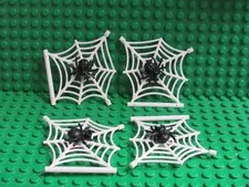 Lot of LEGO minifigures White Spider Web + Black Spider LEGO Animal insect S32