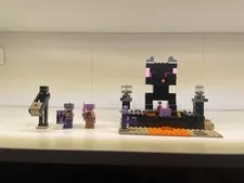 Lego Minecraft Set Completed