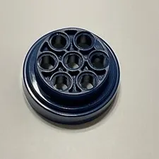 LEGO Wheel 31mm D. x 15mm Technic with 7 Pin Holes 60208 - Dark Blue x1