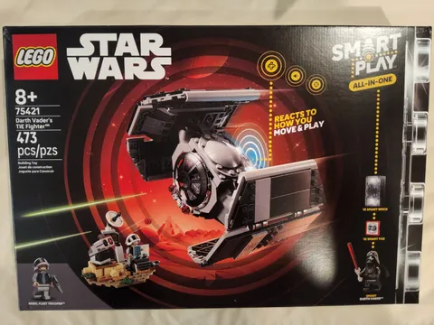 STAR WARS LEGO #75421 DARTH VADER'S TIE FIGHTER, NO SMART BRICK, CORD, CHARGER