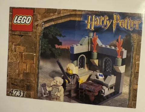 LEGO Harry Potter Dobby's Release 4731 Vintage Instruction Manual Booklet