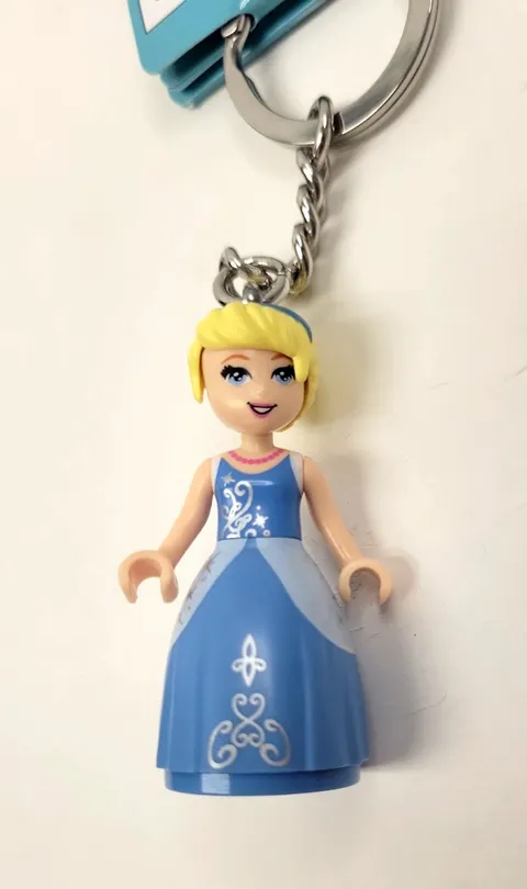 LEGO DISNEY Princess Cinderella 853781 Keychain Minifigure RETIRED 6+ NEW