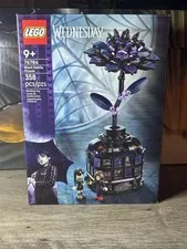 LEGO Wednesday Black Dahlia Flower 76784 Complete Set 358 pcs Age 9+ Box