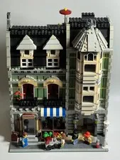 LEGO Advanced Models Green Grocer Modular Building 10185 Used UV Damage