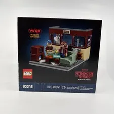 LEGO Stranger Things WSQK Radio Station 40891 New Sealed GWP Limited Edition Set