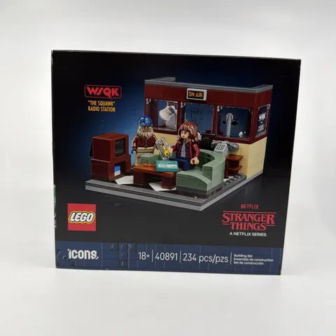 LEGO Stranger Things WSQK Radio Station 40891 New Sealed GWP Limited Edition Set