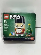 LEGO CHRISTMAS BRICKHEADZ 40425 Nutcracker Sealed Bags Open box