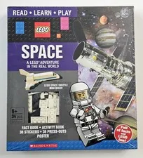Scholastic Lego Space Adventure Activity Book New Sealed 