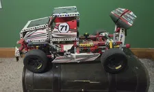 LEGO Technic Built Vehicle Model #71 Assembled Truck/Race Car Style Model