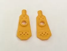 LEGO Pair Of Gold Snowshoes Winter Adventurer Artic Explorer