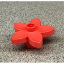 Lego Duplo Coral Plant Flower with Stud Replacement Piece