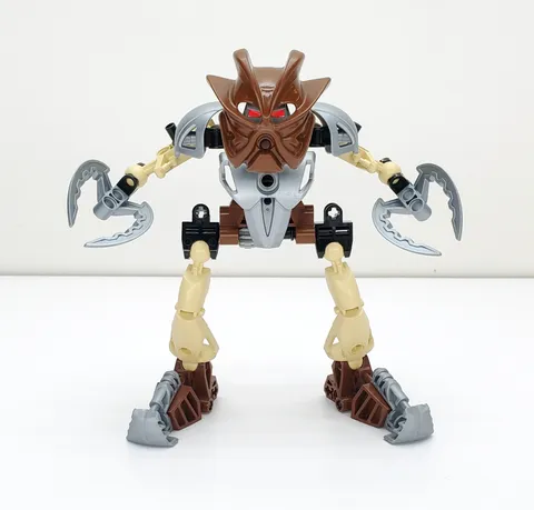 LEGO Bionicle 8568 - Pohatu Nuva - 100% Complete - Toa Nuva 2002