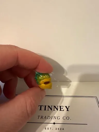 LEGO Ninjago Golden Zane Helmet 10th Anniversary Wrap Hair Part 41163pb02 Pearl 