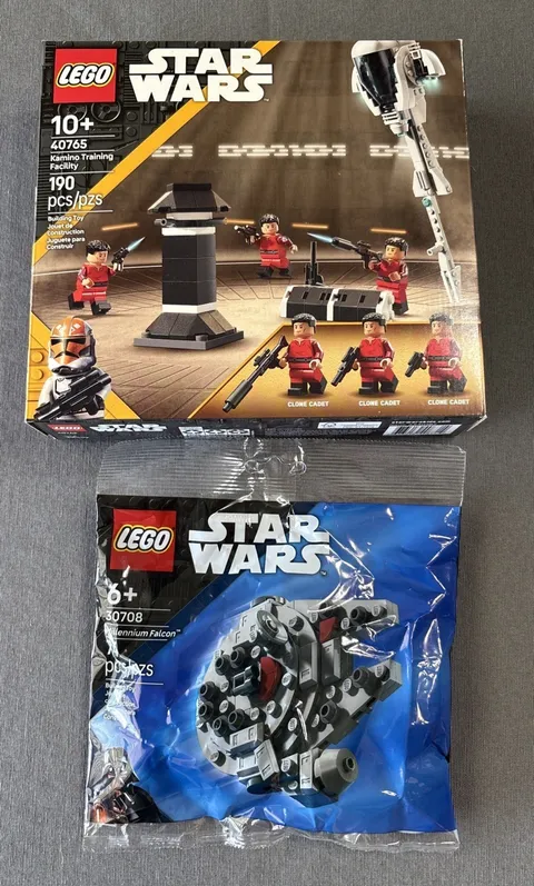 LEGO Star Wars 40765 Kamino Training Facility & 30708 Polybag  Sealed-New