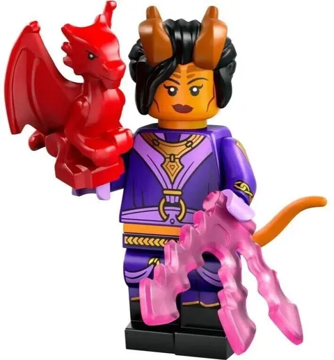 LEGO 71047 Dungeons & Dragons Tiefling Sorcerer Minifigure Coldnd-3 New Sealed