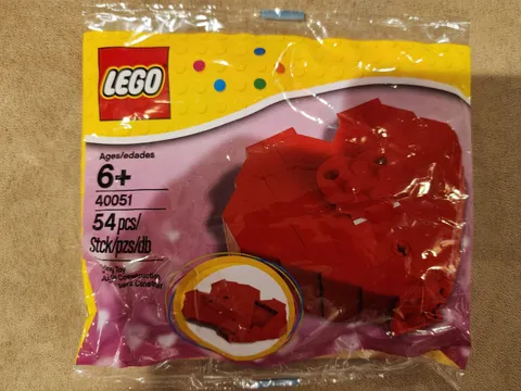 40051 LEGO Seasonal: Valentine's Day Heart Box NEW SEALED RETIRED GIFT WIFE