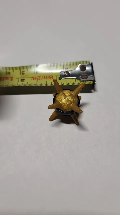 Lego Bionicle Thornax Fruit Spiked Ball 85582pb01 Pearl Gold x1