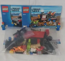 Lego City Dirt Bike Transporter 4433 COMPLETE w/ instructions